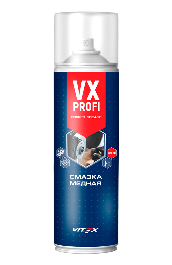 Смазка медная высокотемпературная (400мл) Profi Copper Grease VITEX